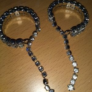 Vintage diamond napkin holders